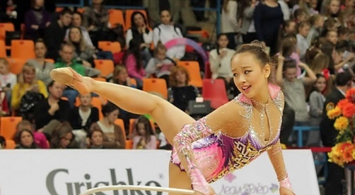 Rhythmic gymnast Son Yeon-jae wins bronze medal in Lisbon