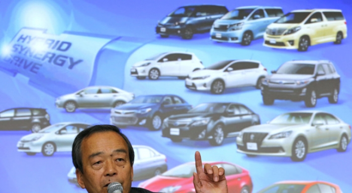 Toyota’s hybrid vehicle sales pass 5 million