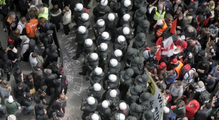 Anti-austerity protests held across Europe