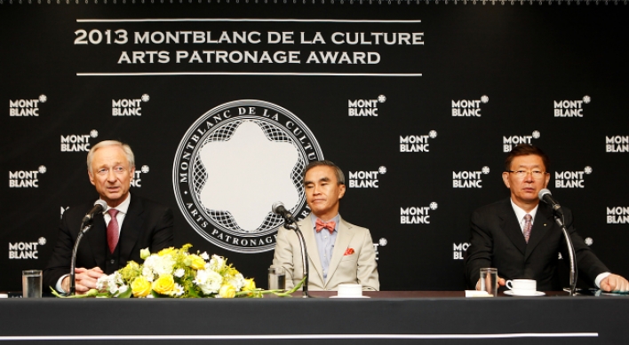 Montblanc awards Byucksan chief