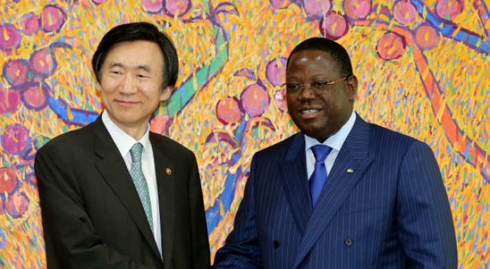 Korea vows to upgrade ties with Gabon