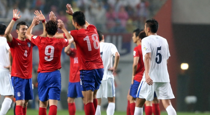 S. Korea squeezes past Uzbekistan in World Cup qualifier