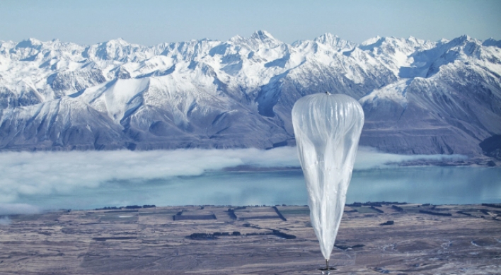 Google to beam Internet from balloons