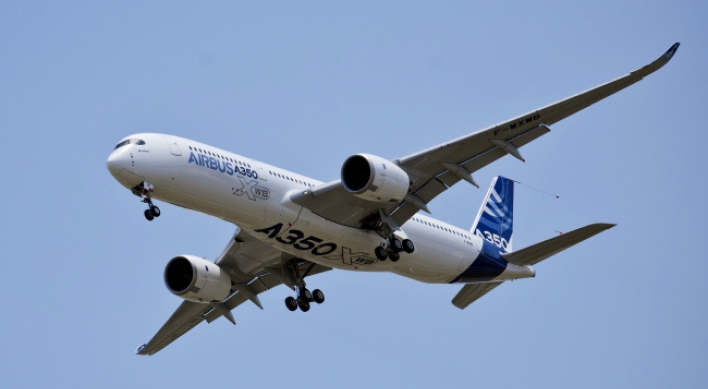 Airbus A350 takes off for battle with Boeing