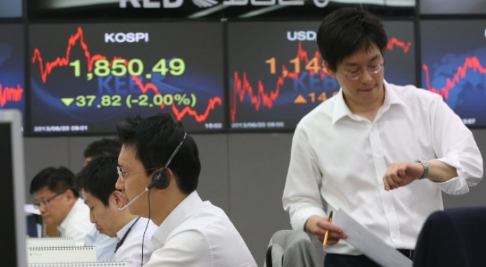 Korean financial markets tumble on planned QE exit