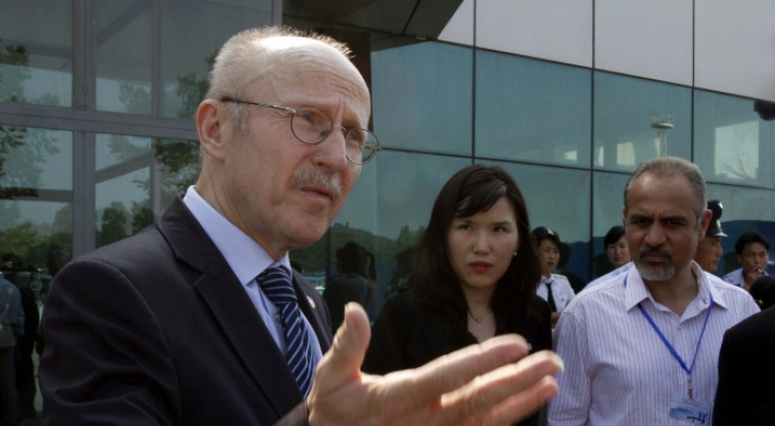 U.N.’s adviser on sports diplomacy visits N.K.