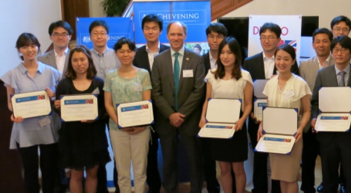 Post-grad students selected as British Chevening scholars