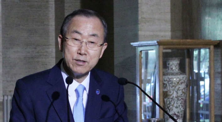 U.N. chief to visit S. Korea next week on home leave