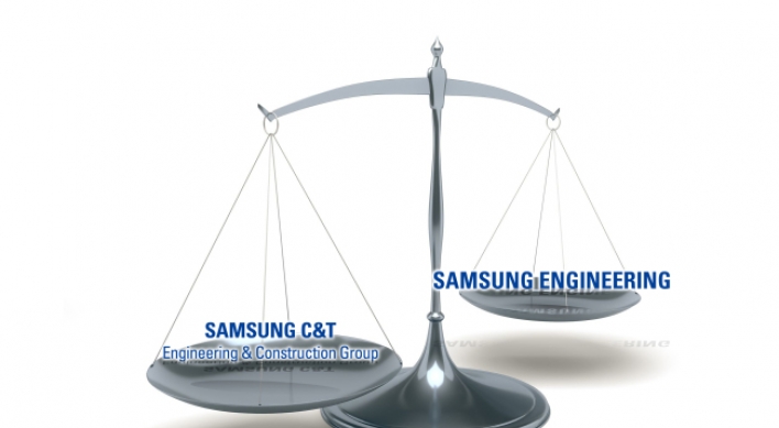 Samsung’s two units compete for overseas construction