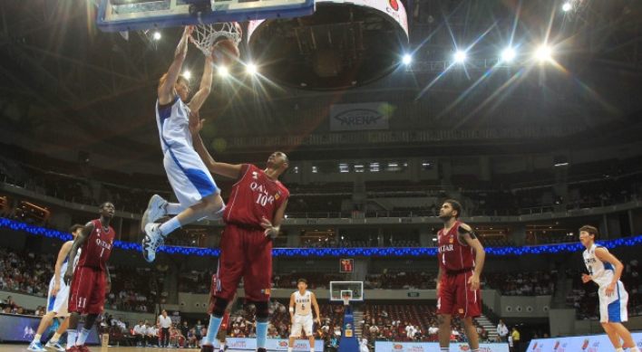 S. Korea beats Qatar to reach semifinals at Asian basketball championship