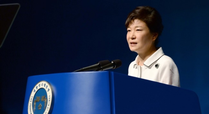 Park proposes family reunions with N.K., DMZ peace park