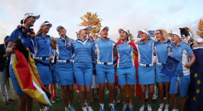 Europe wins Solheim Cup