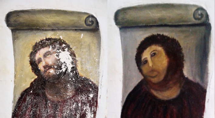 Spanish artist to share riches from botched fresco makeover