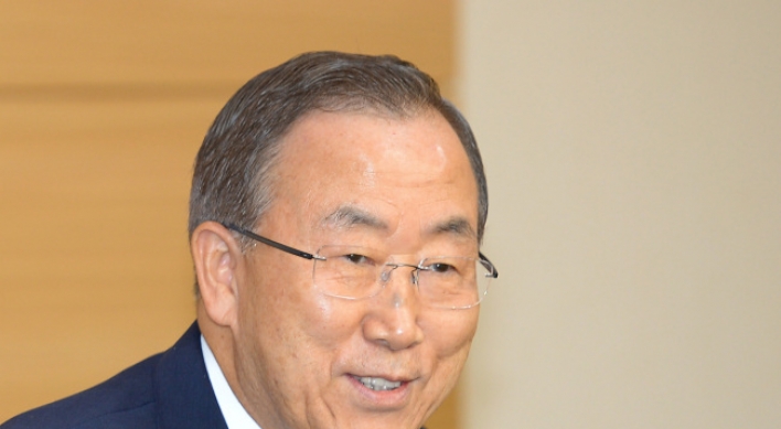 U.N. chief Ban takes swipe at Japan over attitude to history