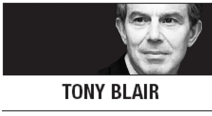 [Tony Blair] It is time to take action in the Middle East