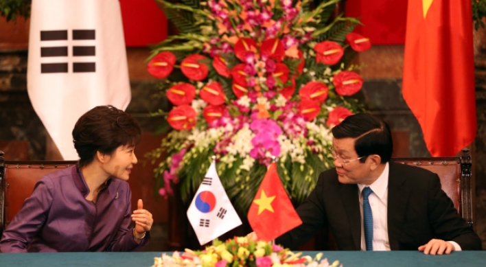 Korea, Vietnam vow to seal FTA