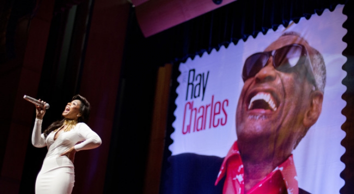 U.S. honors Ray Charles with limited-edition stamp