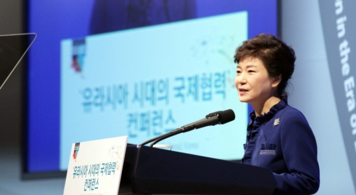 Park seeks ‘Eurasia Initiative’ to build energy, logistics links