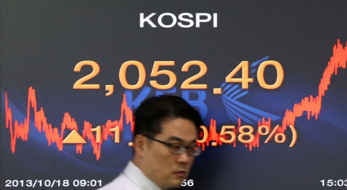 Seoul shares up 0.58 pct on eased U.S. woes