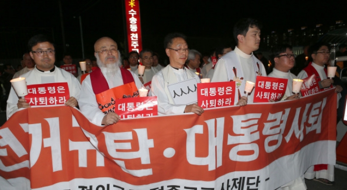 시국미사 발언 논란에 휘말린 천주교정의구현사제단