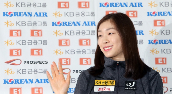 Kim Yu-na relaxed ahead of Olympic prep event in Croatia