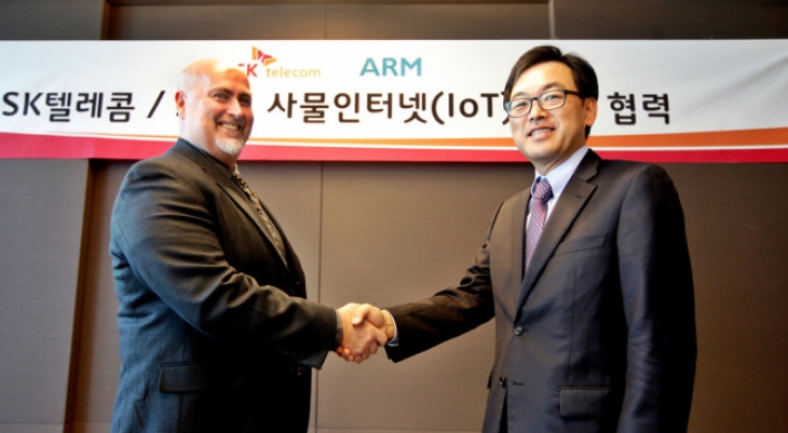 SKT partners with ARM on ‘Internet of Things’