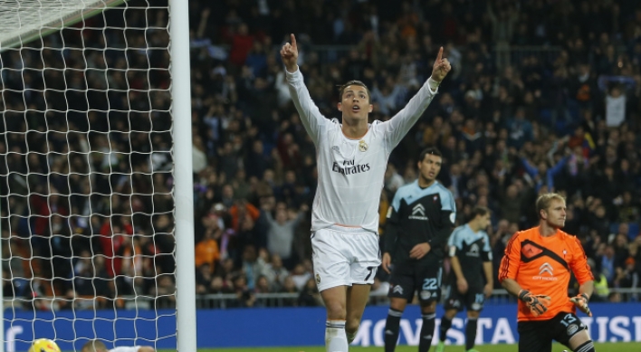 Ronaldo nets double as Real cruise