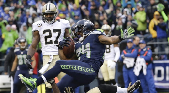 Lynch, Seahawks top Saints