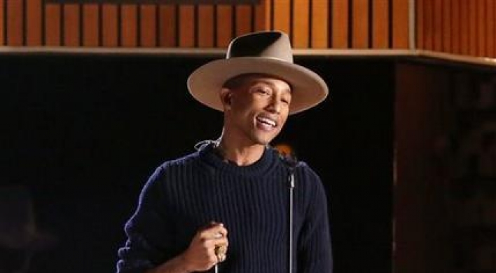 Pharrell to perform on Oscar’s telecast