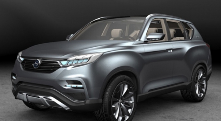 Ssangyong Motor debuts LIV-1 concept SUV