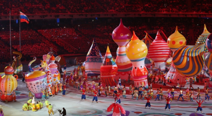 Sochi Olympics kick off with grand opening