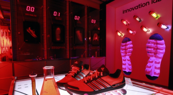 Adidas opens pop-up store