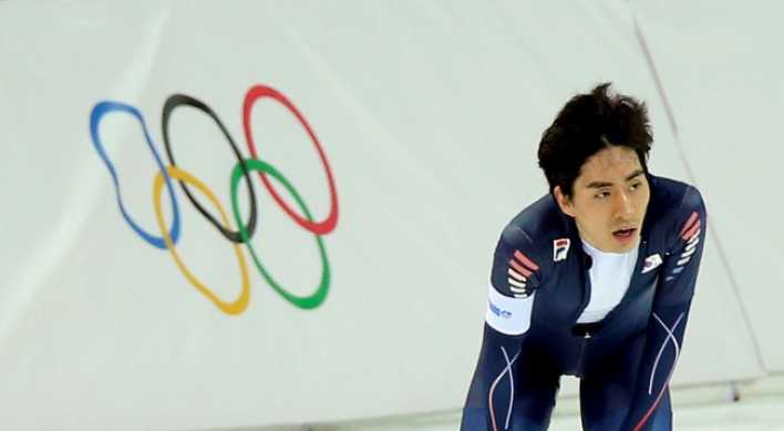 Speed skater Lee Seung-hoon finishes fourth in men's 10,000 meters