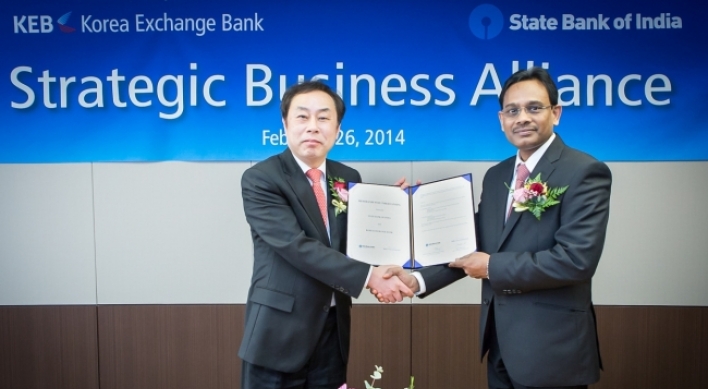 KEB signs agreement with State Bank of India