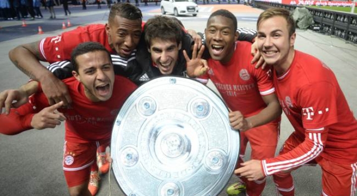 Bayern wins league title in record time