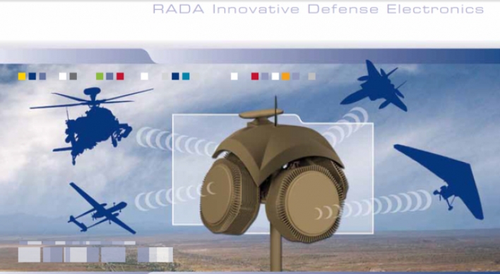 Korea pushes to buy 10 low-altitude radars from Israel