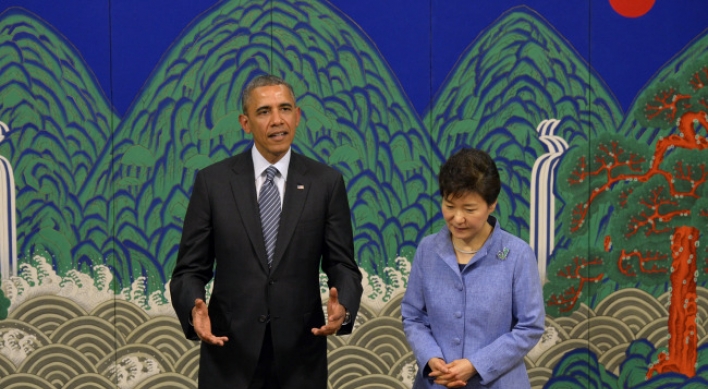 Park, Obama vow to deter N.K. provocations