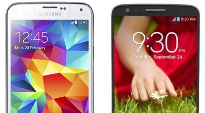 Samsung, LG to set off smartphone display war