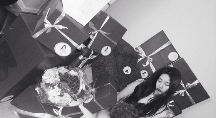 Miss A’s Suzy celebrates Coming-of-Age Day