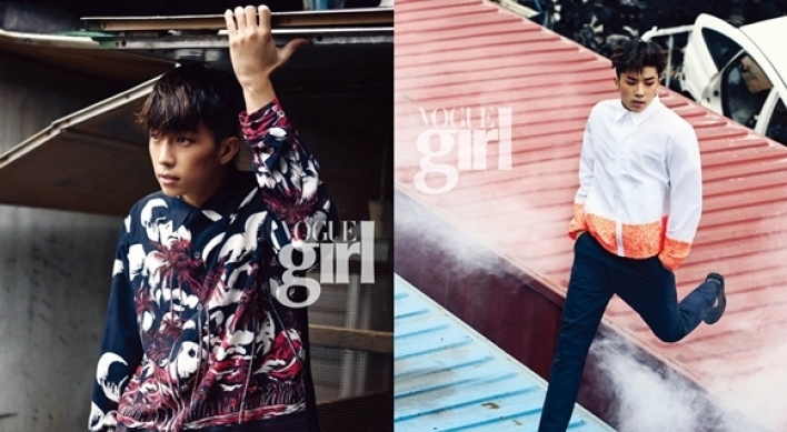 2PM’s Wooyoung designs his own Vogue shoots