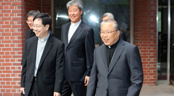 S. Korea's Cardinal Yeom visits inter-Korean factory park