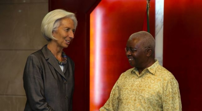 IMF chief Lagarde praises ‘remarkable’ African growth