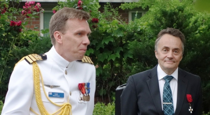 Finnish ambassador salutes country’s defense forces