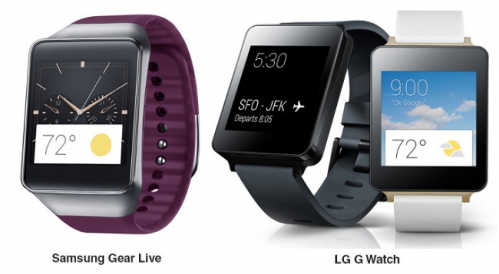 Samsung, LG at war over Android wearables