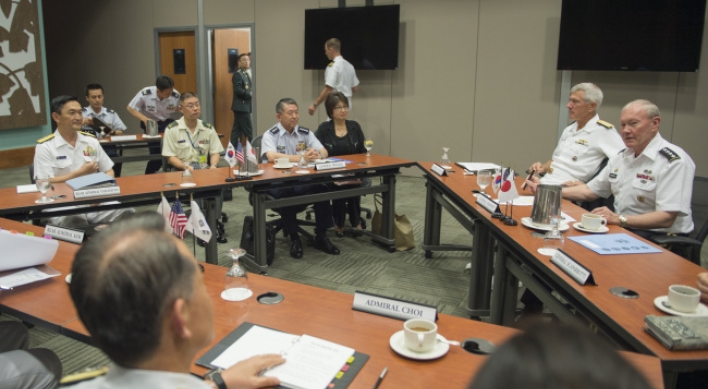 Military chiefs of allies discuss N. Korean threat