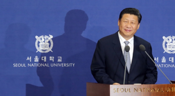 Xi stresses Japan militarist past in Seoul