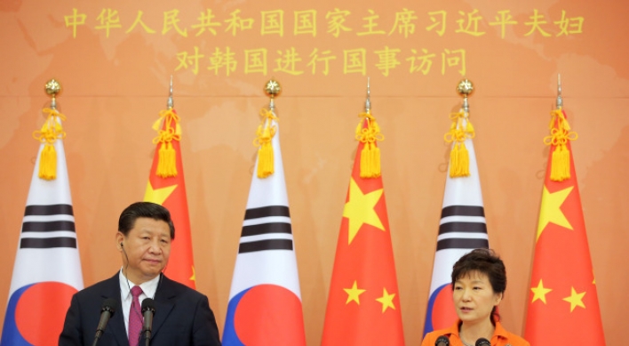 Park-Xi summit draws regional powers’ attention