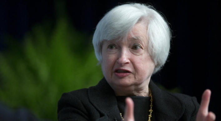 Fed’s Yellen says ‘pockets’ of higher risk forming in U.S.