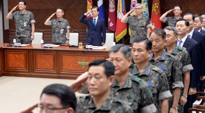 Defense chief urges drastic military reform