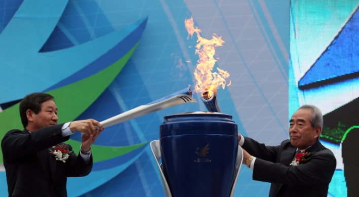 (Photo News) Asian Games flame